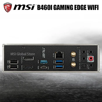 LGA 1200 MSI MPG B460I IGRALNIH ROB WIFI Motherboard Podpira 10.-Gen Cpu DDR4 2933MHz 64GB PCI-E 3.0 M. 2 SATA3 Intel B460 Nova