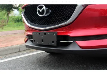 Chrome Žar Trakovi Za Mazda CX-5 2017 2018 Odbijača Zrak-dovodna Rešetka Okraskov CX5 2 Generacije Opremo