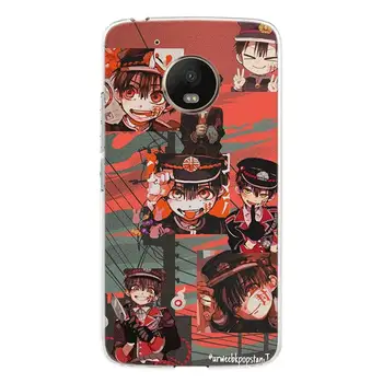 Risanka Anime Wc-Zavezuje Hanako-kun Primeru Telefon Za Motorola Moto G8 G9 G6 G7 G5S E6 E5 Plus Power Play + EU Eno tožbo Makro V