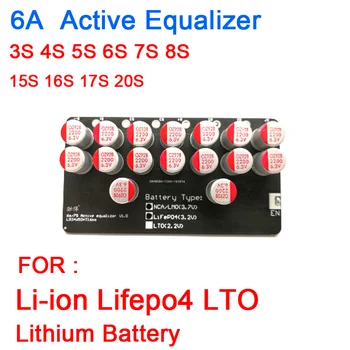 3S 4S 5S 6S 7S 8S 15S 16S 17 20 Aktivne Izenačevalnik Balancer Lifepo4 baterija Li-Ion LTO Litijeva Baterija Prenos Energije balance Board