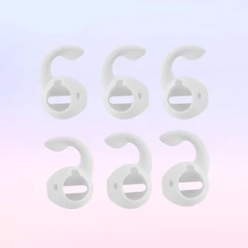 6PCS/3Set Silikonski Ušesni Kljuke Brezžične Slušalke Proti Drsenju Slušalke Protector Za Airpods