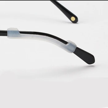 1 Par Anti Slip Silikonski Očala Uho Kljuke Za Otroke In Odrasle Krog Prijemala Očala Športne Tempelj Nasveti Mehko Uho Kavelj