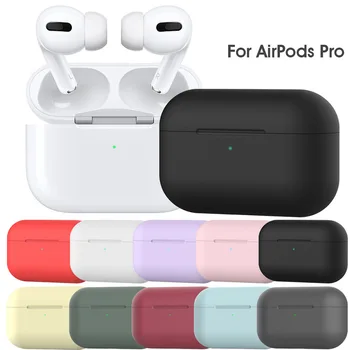 Airpods pro 3 Silikona Primeru Zaščitni Pokrov TWS Bluetooth Slušalke Silikonski Pokrovček Za Airpods Zaščitna Primerih Apple slušalke