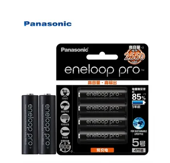 Panasonic Eneloop Originalne Baterije Pro AA 2550mAh 1,2 V NI-MH Fotoaparat Svetilka Igrača Vnaprej Napolnjene Baterije za ponovno Polnjenje