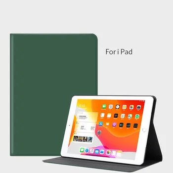 2 Krat Mehko Spanja Zbudi Zaščitna torbica Za 8. Gen iPad 10.2 Mini 4 5 Zrak 1 2 iPad 2017 2018 9.710.5 Pro 11 2019 2020 Pokrov