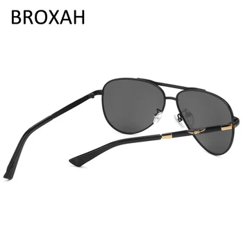 Retro Letalstva sončna Očala Moških Polarizirana blagovne Znamke Oblikovalec 2020 Moške Vožnje Očala Zlitine Okvir sončna Očala za Moške