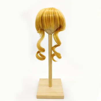 1/3 30-35 cm DIY BJD SD MSD Kodraste Končni izdelek lutka Lasulje Dolge Rjave Visoke Temperature, Vlakna, las za Lutke, Dodatki