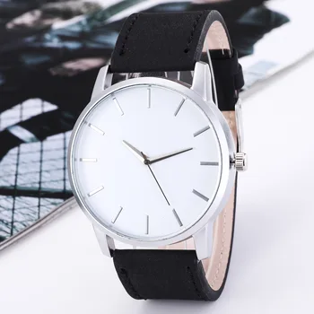 Visoko-kakovostni razred modi in casual men ' s watch modni posel quartz uro abrazivni material usnje pasu Watch064