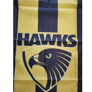 Avstralija AFL Glog Hawks Nogometni Klub Zastavo 3 m*5 m (90*150 cm) Velikost Božični Okraski za Dom Zastava Banner Darila