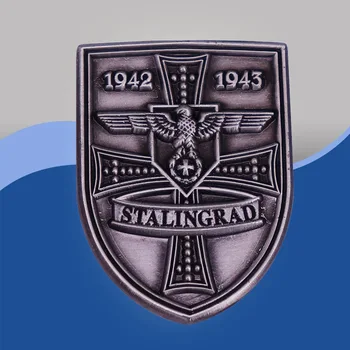 1942-1943 drugi svetovni VOJNI Stalingrad Ščit Pin, ki jo zastopa najbolj catastrophicc defeatt hithertoo doživela v nemški zgodovini.