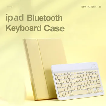 Odstranljiva Brezžično Tipkovnico Bluetooth Primeru za Apple IPad 10.2 7. Gen 8 8. Generacije Primeru Zajema z Imetnik Svinčnik