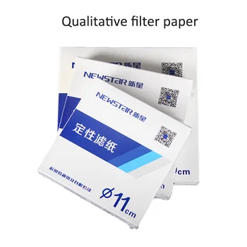 100 kozarcev/paket Hitro, Srednje, Počasi, hitro kvalitativne filter papir za laboratorij toka uporabite Dia 7cm/9 cm/11 cm/12,5 cm/15 cm/18 cm