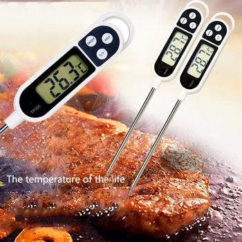 Digitalni Hrane Termometer BBQ Kuhanje Mesa Vroče Vode Ukrep Sonda Kuhinja Orodje HFD889