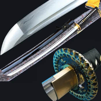 Dolgo Japonski Samuraji-Katana Oster Hladno orožje za enkratno robovi nož, ki na Kitajskem Dvojno nohtov komplementa