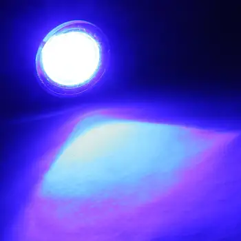 4pcs 12V 3W Modra LED Čoln Lahka Nepremočljiva Oporo Širjenje Krmi Podvodni Signalna luč Za Morski Čoln Luči
