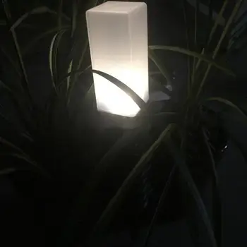Sodobna Nova LED Bollard Vrtne Luči za krajinsko Vrt, Dvorišče Dvorišče Kvadratnih Prostem Cestnem Pot Dekorativni Sončne Post Steber Svetilke
