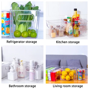 Hladilniki Prejeli Primeru hrane posode posode za shranjevanje jasno, hladilnik organizator posode za shranjevanje hrane