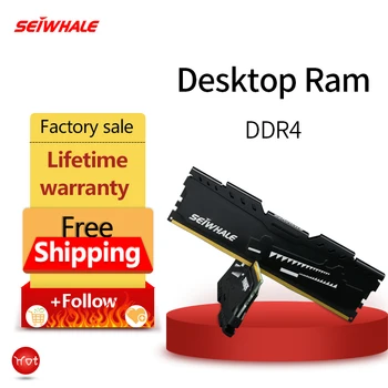 SEIWHALE Memoria DDR4 8GB 16GB 2400MHZ Namizje Pomnilnika Ram Novo Dimm Ovni