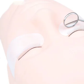 Trepalnic Praksi Usposabljanja Manekenka Glavo za Ličila Cosmetology Ravno Mehki Silikonski Material Glavo z Mount Luknja