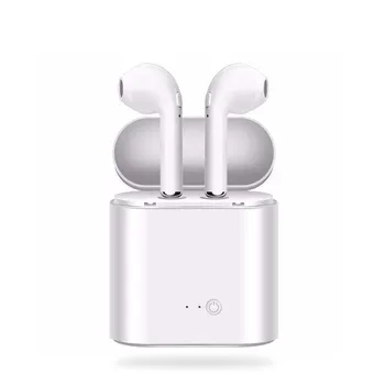 I9s i7s TWS Brezžične Bluetooth Slušalke Stereo Slušalke slušalka S Polnjenjem Polje za iPhone 6 7 8 x Android, IOS Sistemi