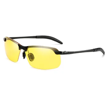 Novo aluminija, magnezija sončna očala, moška sončna očala HD polarizirana vožnje voznikov barve Nočno vizijo očala Prostem očala