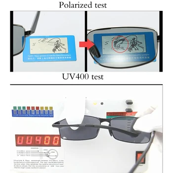 Aoron Polarizirana sončna Očala Moški/Ženske Vožnje Ogledalo sončna Očala Kovinski Okvir Očala UV400 Anti-Glare sončna Očala na Debelo