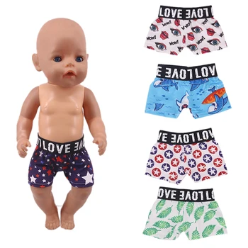 Lutka Priložnostne Obleko, Pižame Hlačke Za 18 Inch American&43 cm, Rojene Generacije Baby Doll Oblačila Dodatki Dekle ruske DIY Igrače