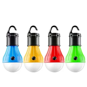 4PCS Mini Prenosna Luč Šotor Luči LED Žarnice Zasilne Svetilke Vodotesne Visi Kavelj Svetilka Za Kampiranje