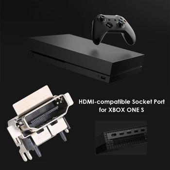 HDMI-Združljiva Vrata Vtičnico, Jack Vmesnik Priključek Zamenjava za Xbox En S Igralno Konzolo rezervnih Delov