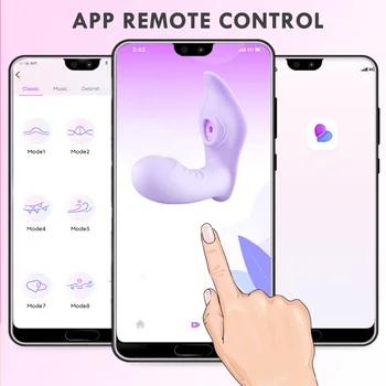 Sex Igrače Bluetooth, Dildo, Vibrator za Ženske Mobilno APLIKACIJO Remote Control Vibrator Obrabe Vibracijske Hlačke Igrače za Nekaj Sex Shop