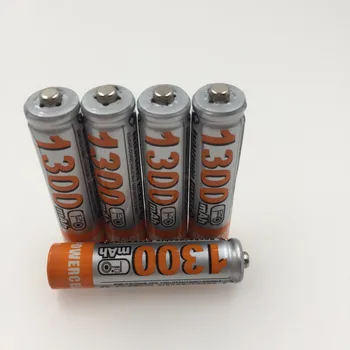 4~20 kosov Novih AAA1300 baterija 1800 mAh 3A baterija za ponovno Polnjenje NI-MH 1,2 V AAA baterije za Ure, miši, računalniki, igrače, tako na