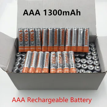 4~20 kosov Novih AAA1300 baterija 1800 mAh 3A baterija za ponovno Polnjenje NI-MH 1,2 V AAA baterije za Ure, miši, računalniki, igrače, tako na