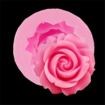 VOGVIGO Rose Cvetje, Čokolade, Poročna Torta Dekor Orodja DIY Peko Fondat Silikonsko Plesni Gline Smolo Orodja Sladkorja Droposhipping