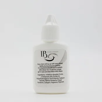 10 kos/veliko Brezplačna Dostava na Debelo i-lepota IB Jasno Gel za odstranjevanje barve Za Trepalnic Razširitve Lepilo iz Koreje 1 steklenica 15ml