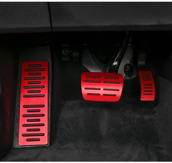 Za Audi Q5 Q5L A5 A7 A4L A6 A6L V7 Nova Pedala pedal za plin zavorni pedal aluminija zlitine iz ogljikovih vlaken Spremembe Pedala