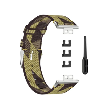 Platno Najlon Watchband za HUAWEI Watch Fit Traku Šport Zapestnica Band Moda Zamenjava Manžeta z Orodjem za Huawei Fit