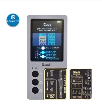 Qianli iCopy Plus LCD Zaslon Baterije, Popravila Za iPhone 8P X XR XS Max 11 Pro Max Fotoobčutljivih Prvotno Barvo Popravila Programer