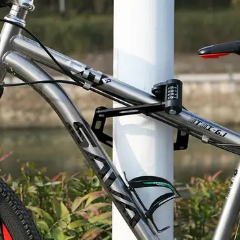 Bike Zakleni Anti-hidravlične Škarje Anti-theft Kodo za Zaklepanje Zložljiv Geslo Ključavnice Varnost MTB Kolesarske Opreme,
