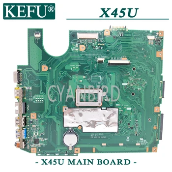 KEFU X45U original mainboard za ASUS X45U A45U z E450 CPU Prenosni računalnik z matično ploščo