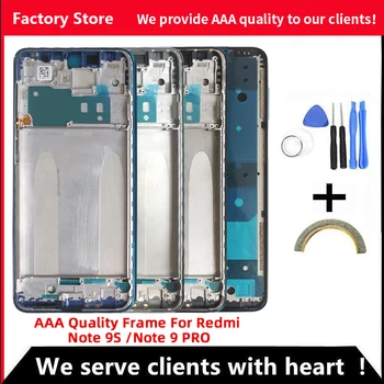 Kakovosti AAA Sredini Okvirja Za Xiaomi Redmi Opomba 9S Sredini Okvirja Stanovanja Kritje Za XIAOMI Redmi Opomba 9 PRO Kovinski Okvir