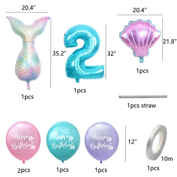 Multi-velikost Helij/Vodik Digitalni Balon Gradient Barve Risani Lik Balon Otrok Rojstni dan Poroka Dekoracija