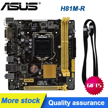 Za ASUS H81M-R matična plošča intel H81 LGA1150 DDR3 SATA Micro ATX Desktop Uporablja Mainboard kit
