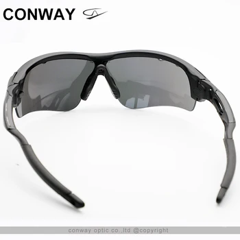 Moške PC Ogledalo Conway Šport Streljanje Očala, Ogledalo, Eno Objektiv Vožnje Očala za Športe na Prostem Očala Ciclismo Ribolov