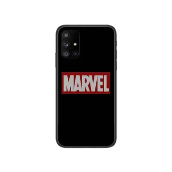 Marvel Comics Telefon Primeru Trup Za Samsung Galaxy 50 51 20 71 70 40 30 10 80 E 5G S Črno Lupino Umetnosti Celice Zalivu