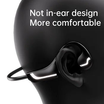 Za Sony Xiaomi Huawei Brezžična tehnologija Bluetooth 5.0 Slušalke Kostne Prevodnosti Slušalke Nepremočljiva Dual Stereo Zvočnik z Glasbo Mic