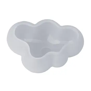 1 Pc Silikonsko Plesni 3D Oblak Srčkan DIY Epoksi Smolo Obrti Nakit, Izdelava Torto Dekoracijo Doma Krajine Fondat Čokolado