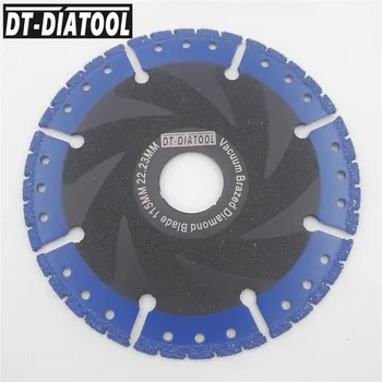 DT-DIATOOL 1pc Vakuumske Brazed Diamond Rušenje Žage za Rezanje Disk Multi Namen Reševanje Diamantno Rezilo Rebrasti Železo