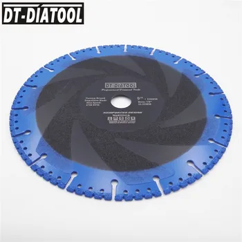 DT-DIATOOL 1pc Vakuumske Brazed Diamond Rušenje Žage za Rezanje Disk Multi Namen Reševanje Diamantno Rezilo Rebrasti Železo