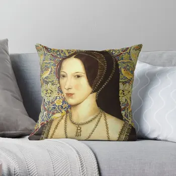 Anne Boleyn, Kraljica Anglije Mehko ative Vrgel Blazino Kritje Tiskanja Vzglavnik Poročno Posteljo Blazine, ki NISO Vključeni