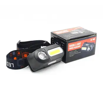 COB LED Žarometi Žaromet Svetilka USB Polnilna baterijska Svetilka Kampiranje, Nočni Ribolov, Pohodništvo Svetlobe
